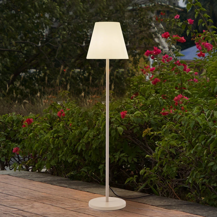 Lounge gulvlampe for ute - E27 med ledning
