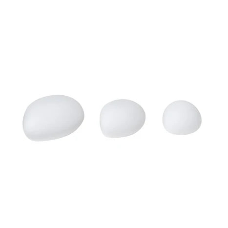 Lumistone solcelle-dekor - 3-pk med fjernkontroll og funksjoner