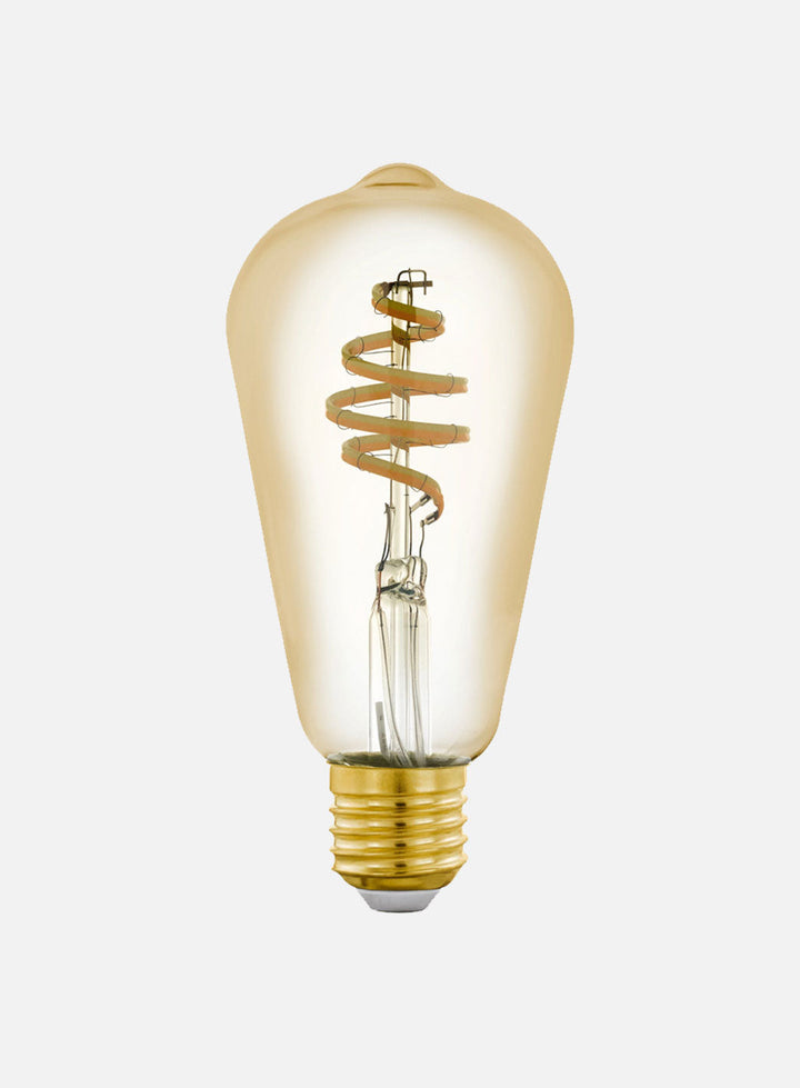 Smart lyspære edison amber E27 - tunable white