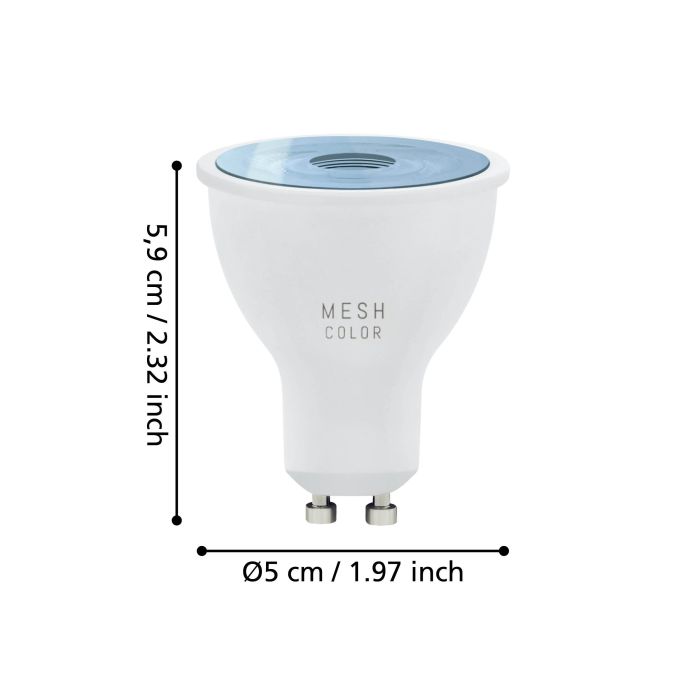 Eglo connect-z GU10 smartpære - RGB+TW