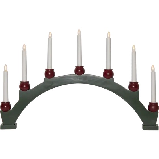Mora adventsstake 7-lys i bue