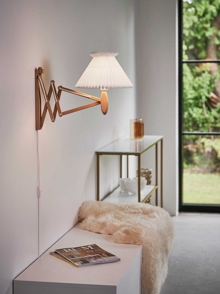 Sax vegglampe m/skjerm 6-17