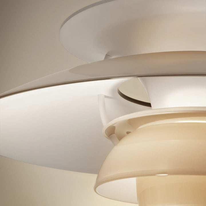 PH 5 taklampe - ø320 opalisert/akryl