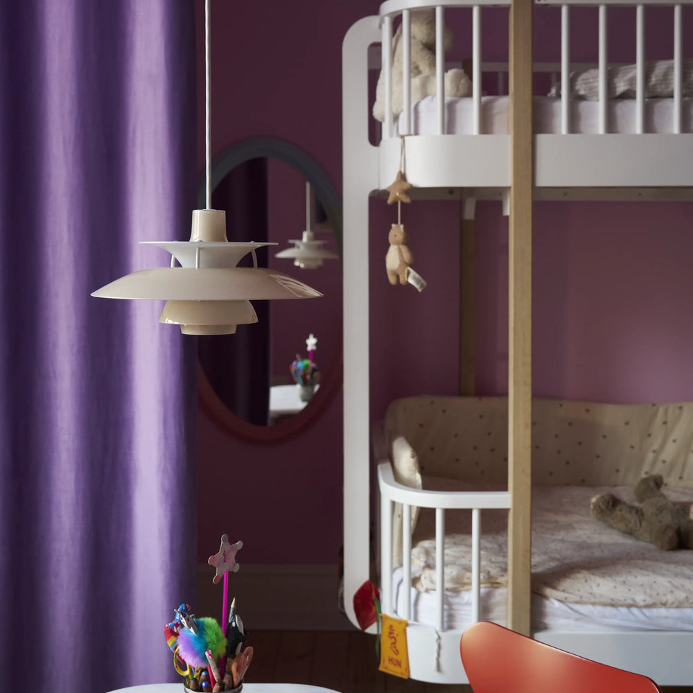 PH 5 taklampe - ø320 opalisert/akryl