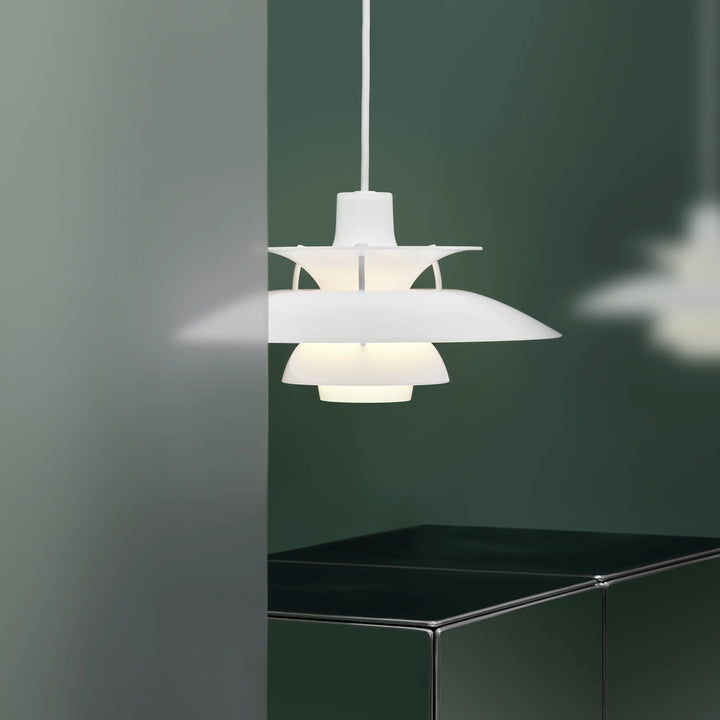PH 5 taklampe - ø320 opalisert/akryl