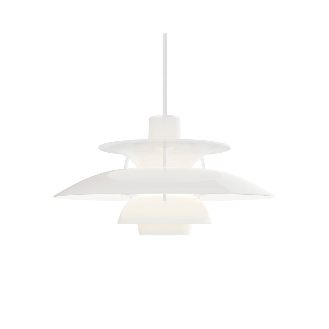 PH 5 taklampe - ø320 opalisert/akryl