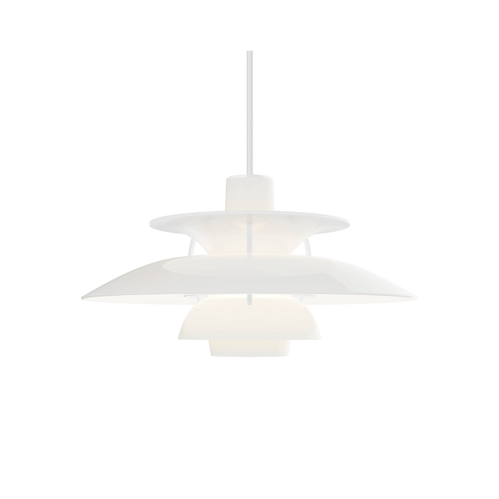 PH 5 taklampe - ø320 opalisert/akryl