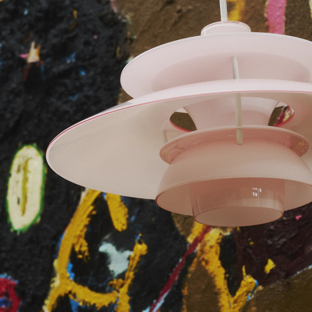 PH 5 taklampe - ø320 opalisert/akryl