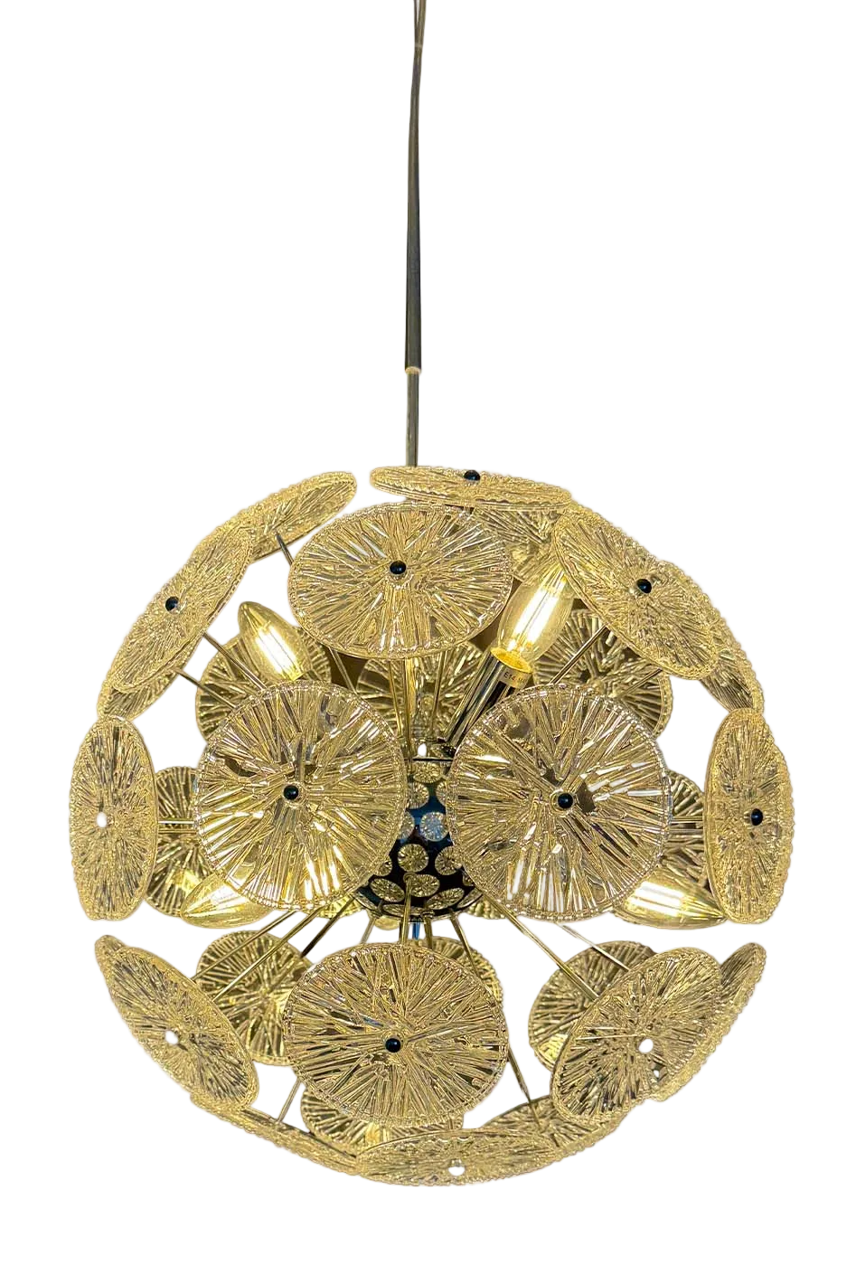 Glace taklampe med glass - ø44