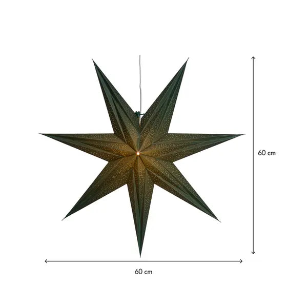 Holly papirstjerne - ø60