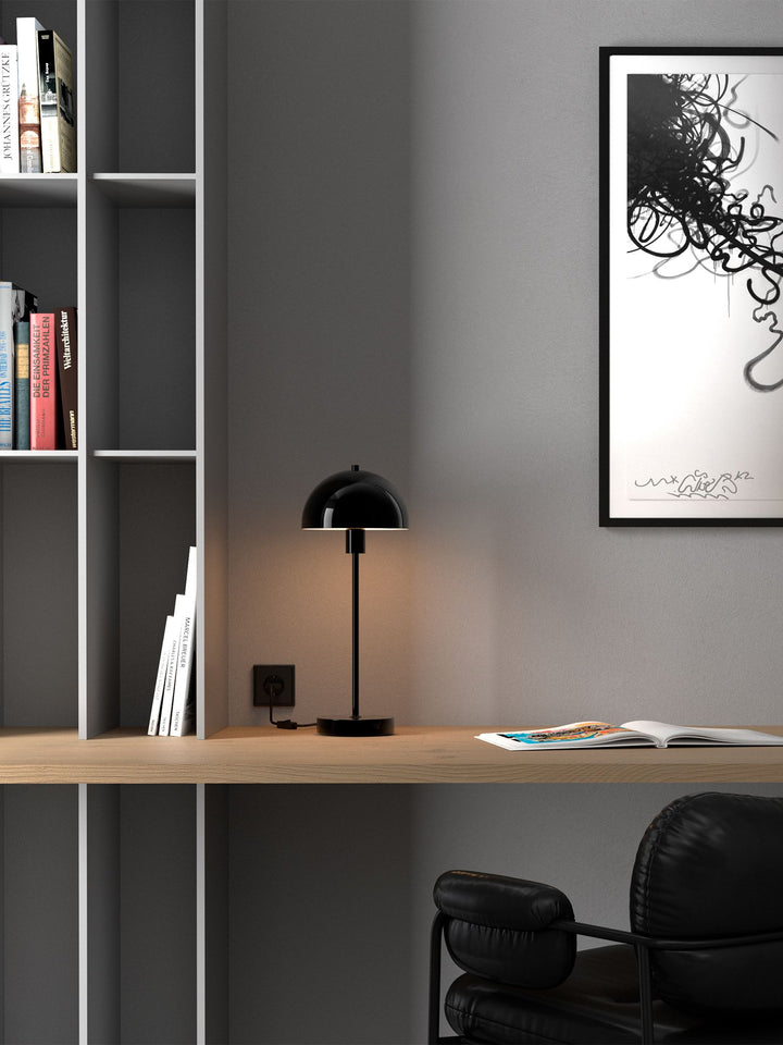 Vienda bordlampe - med metallskjerm - h50