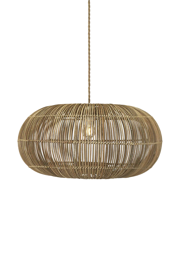 Zuri takpendel 60 cm - Natur