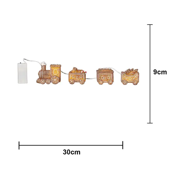 Gingerville slynge m/tog - batteridrevet