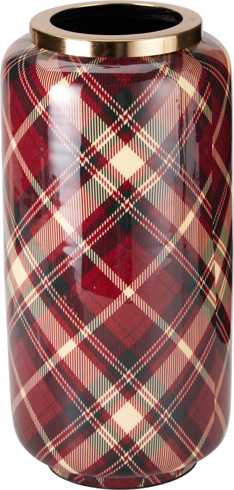 Vase i juleruter - h30