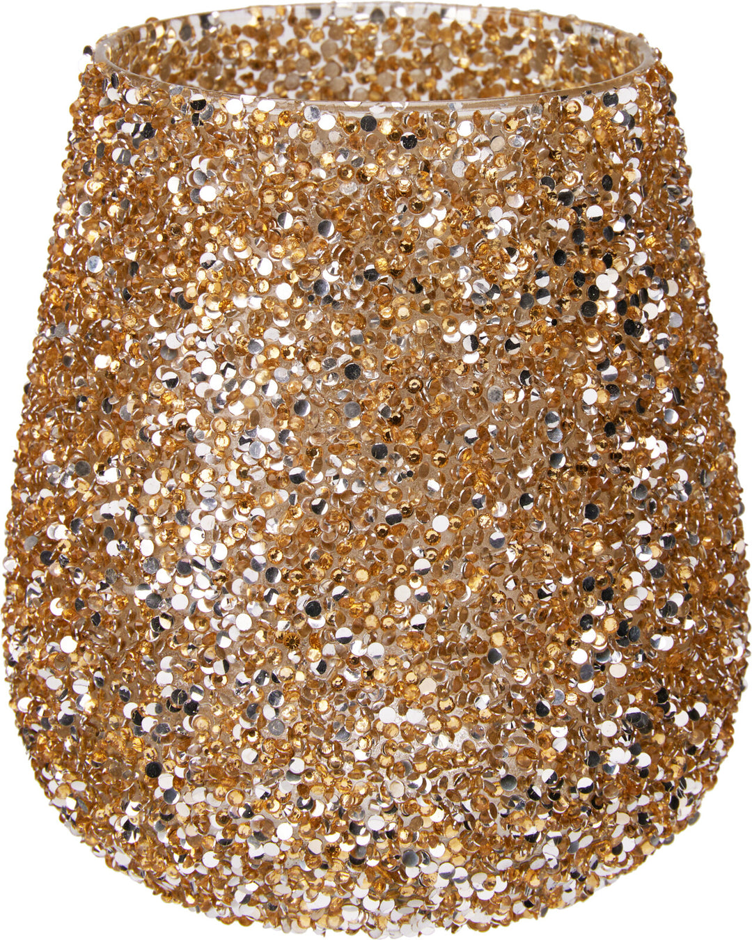 Telysholder med strass - h14