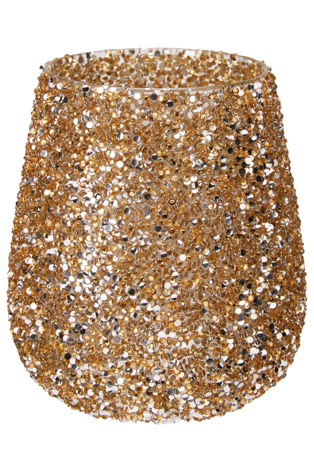 Telysholder med strass - h14