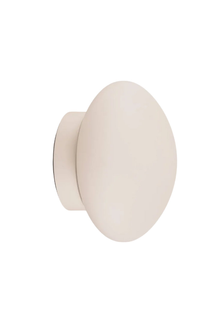 Mush vegglampe - 2700k dimbar opalt glass IP44 - large