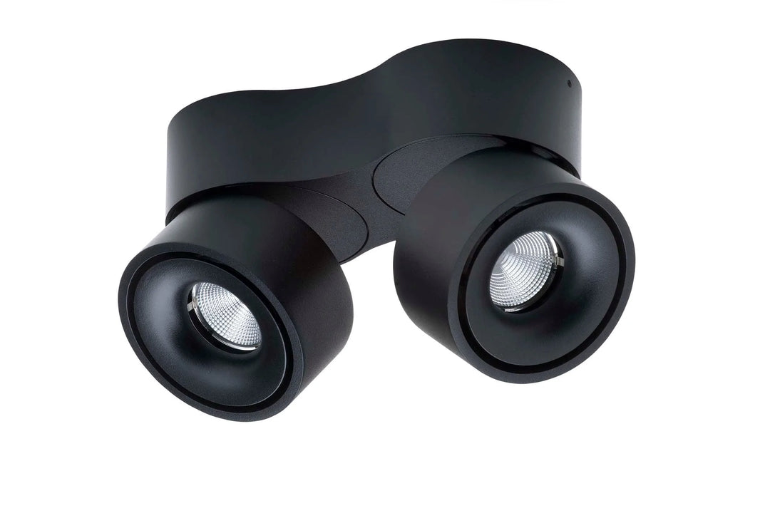 Easy Mini W275 takspot 2 lys - med hull for ledning - dimbar