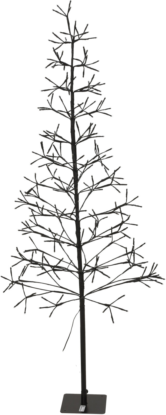 Glow juletre 150cm 280-lys IP44 - varmhvit