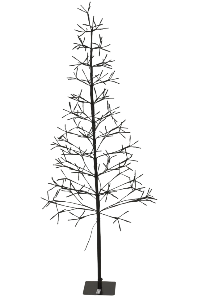 Glow lystre 150cm 280-lys IP44 - varmhvit
