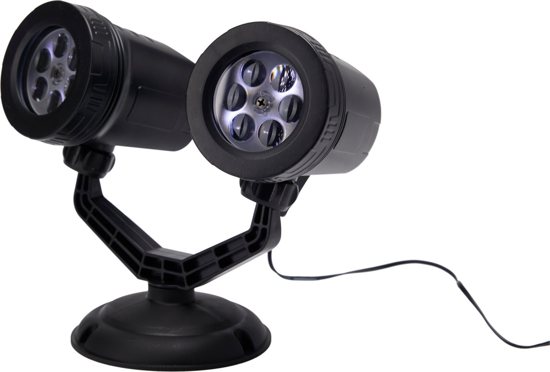 Snøfnugg projektor dobbel - IP44