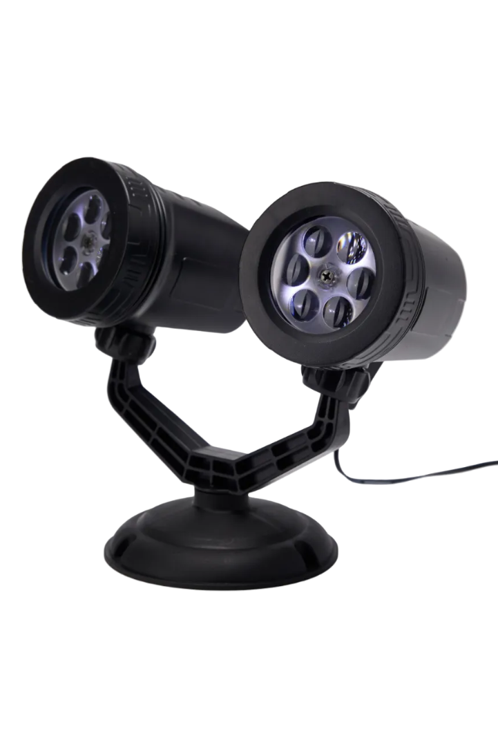Snøfnugg projektor dobbel - IP44