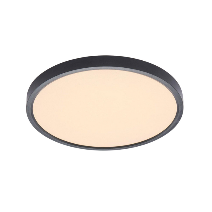 Astor taklampe 30 cm 24W Dimbar - Svart