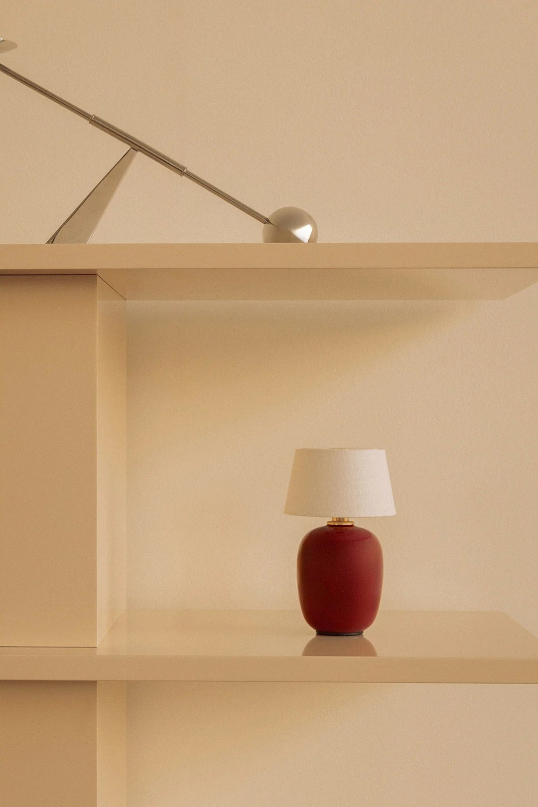 Torso oppladbar bordlampe - liten - 3-trinnsdimmer
