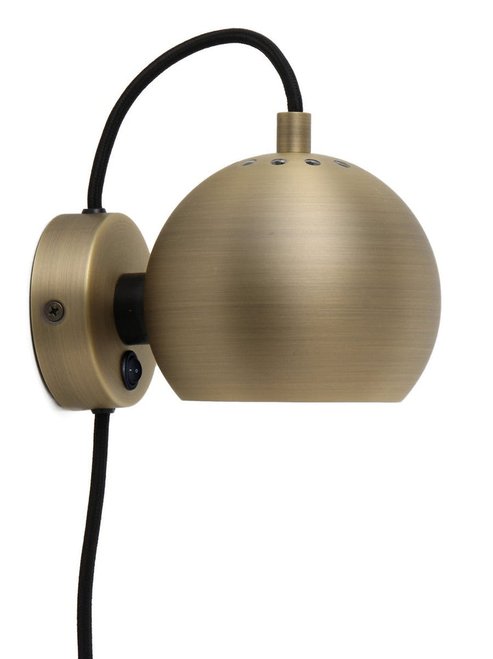 Ball vegglampe Ø12 cm