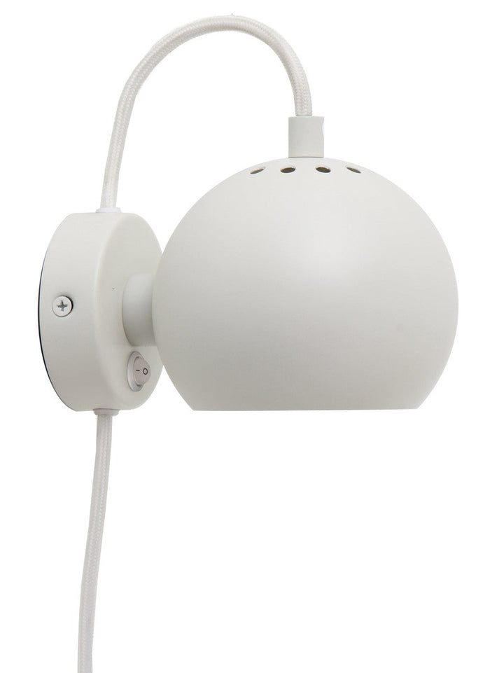 Ball vegglampe Ø12 cm