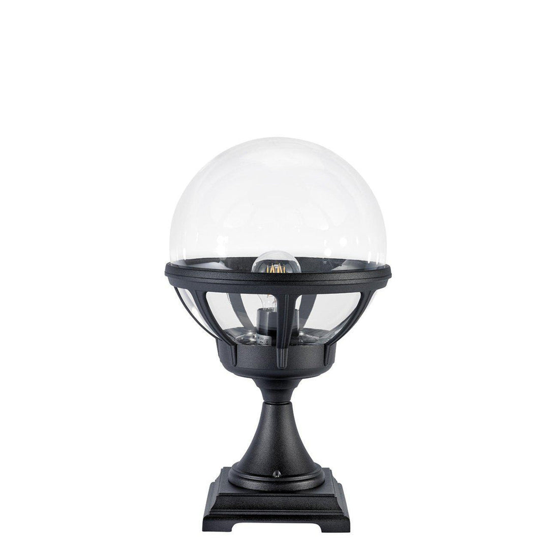 Bologna-portstolpe-312-Svart-Klart-glass-Utebelysning-portstolpe-Norlys-3183025-1.jpg