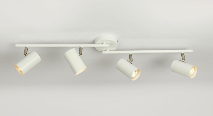 Era taklampe med 4 spotter - Hvit