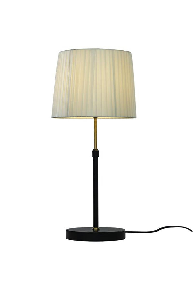 Ezai bordlampe - justerbar høyde 47-60cm - m/skjerm