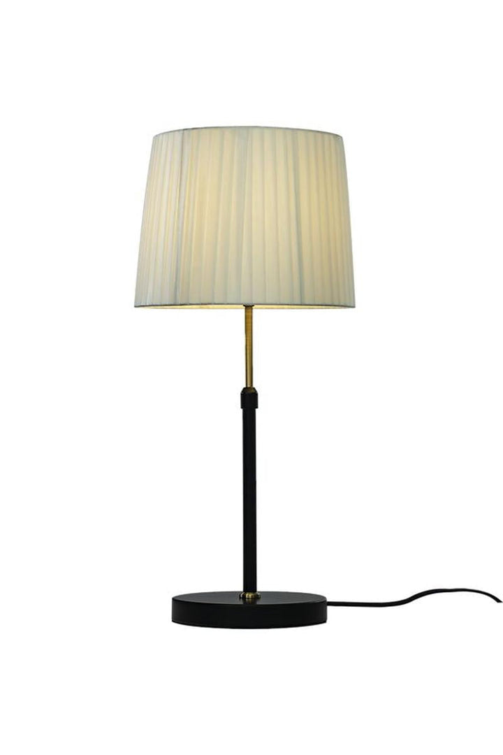 Ezai bordlampe - justerbar høyde 47-60cm - m/skjerm