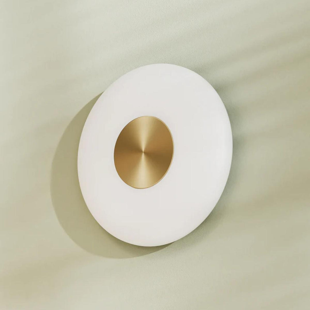 Glint glass vegglampe Ø26