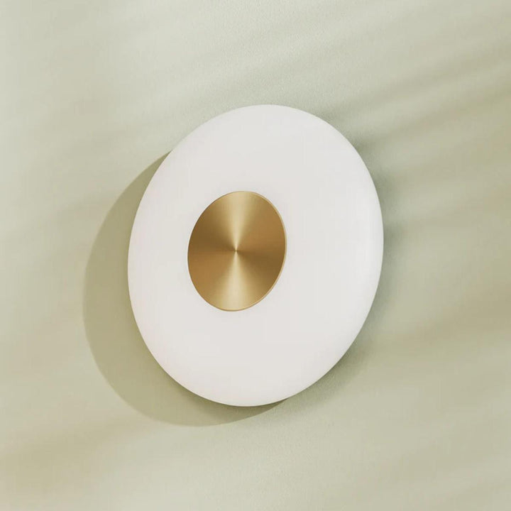 Glint glass vegglampe Ø26
