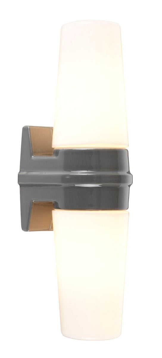 Ifø Bernadotte dobbel vegglampe IP44