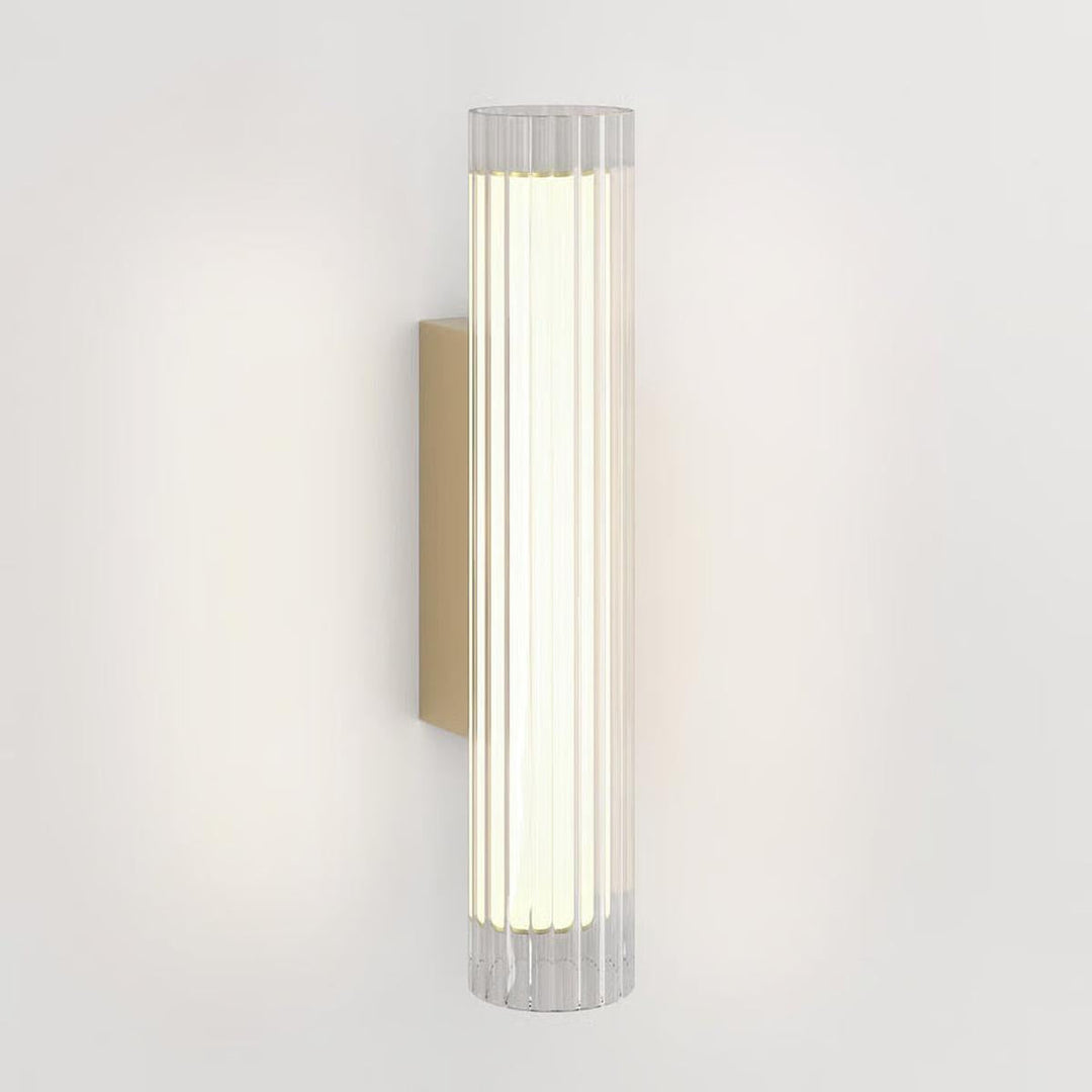 Io 420 vegglampe IP44 - Krom