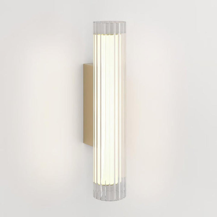 Io 420 vegglampe IP44 - Krom