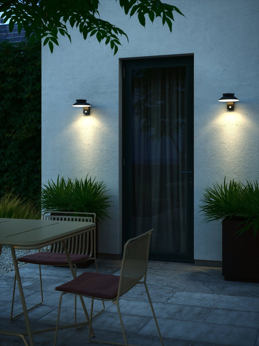 Justina Solar utelampe m/sensor