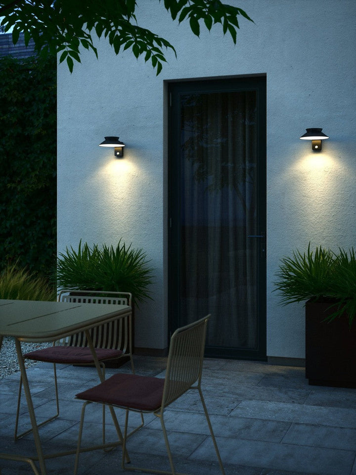 Justina Solar utelampe m/sensor