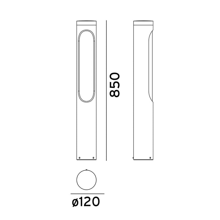 Kisa-5180-Pullert-85-cm-88W-3000-Kelvin-Utebelysning-pullert-Norlys-3104164-3.jpg