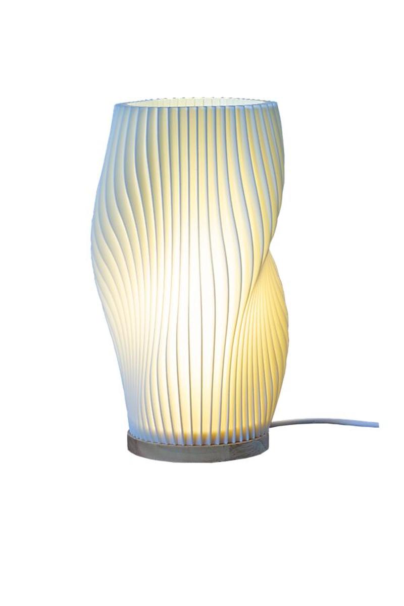 Korall bordlampe