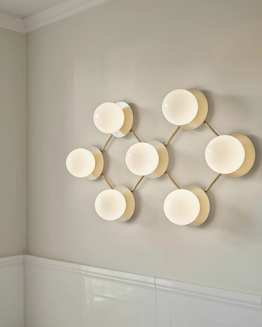 Liila 7 taklampe/vegglampe