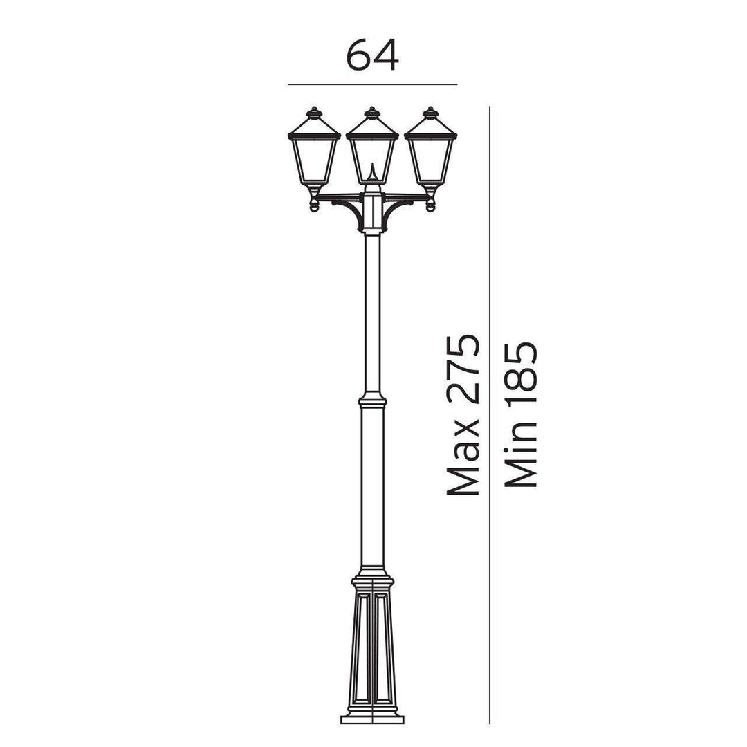 London-483-lyktestolpe-185-275-cm-3-lyktehoder-Svart-Utebelysning-stolpe-Norlys-3101711-2.jpg