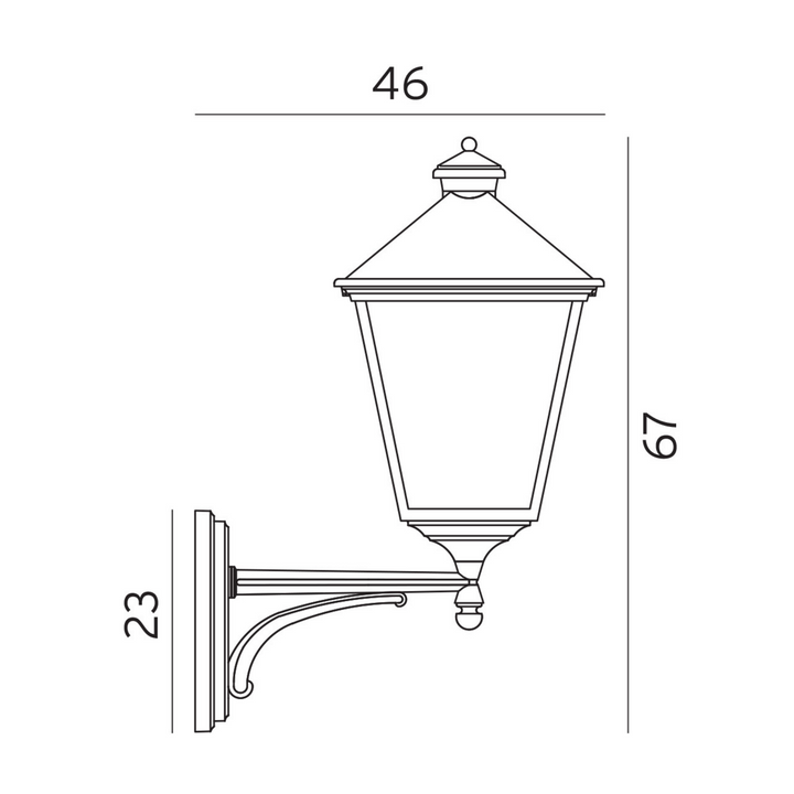 Norlys-London-490-Utebelysning-vegg-klassisk-Norlys-3101714-4.png