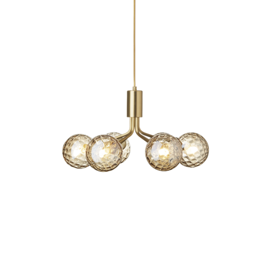 Nuura Apiales 6 taklampe messing / optic gold