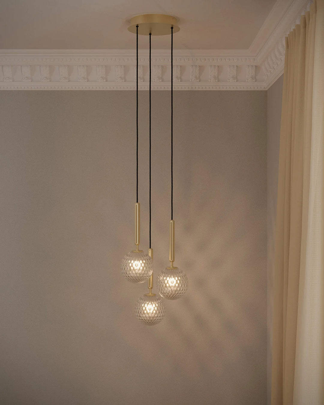 Miira 3 taklampe - 3 lys klynge