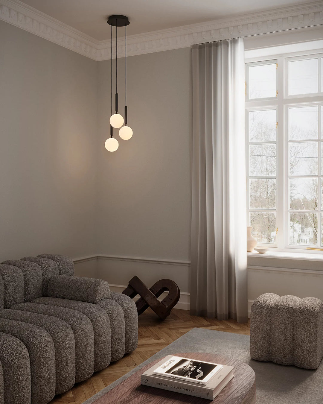 Miira 3 taklampe - 3 lys klynge