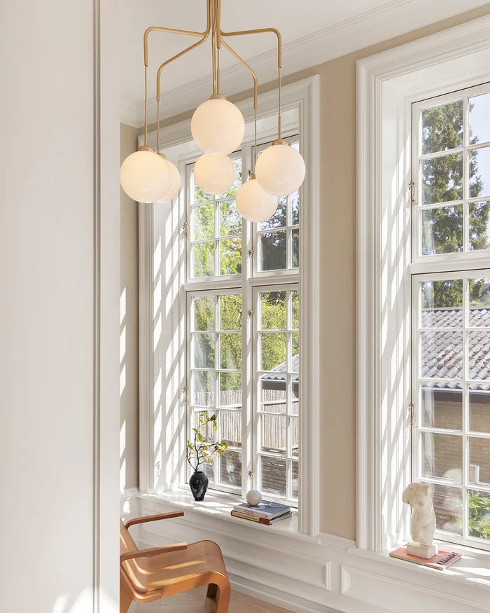 Apiales Cluster 6 taklampe - 6 lys klynge